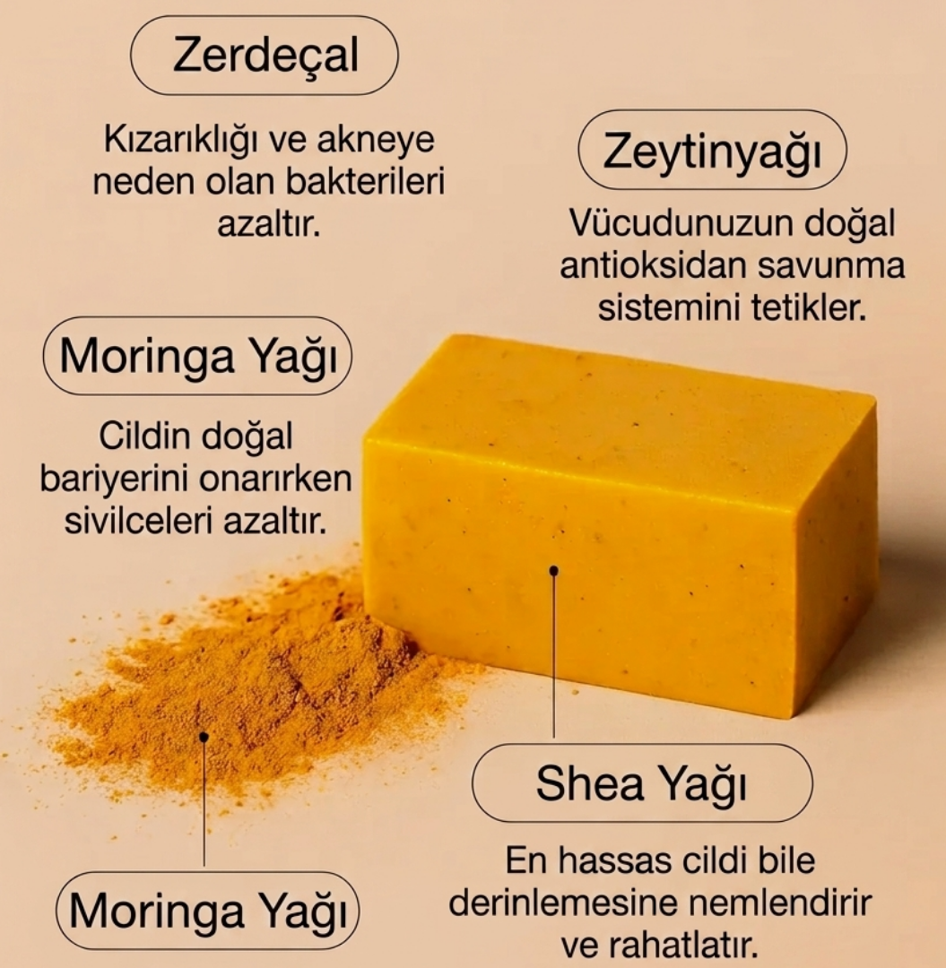 Nomia® Zerdeçallı Sabun