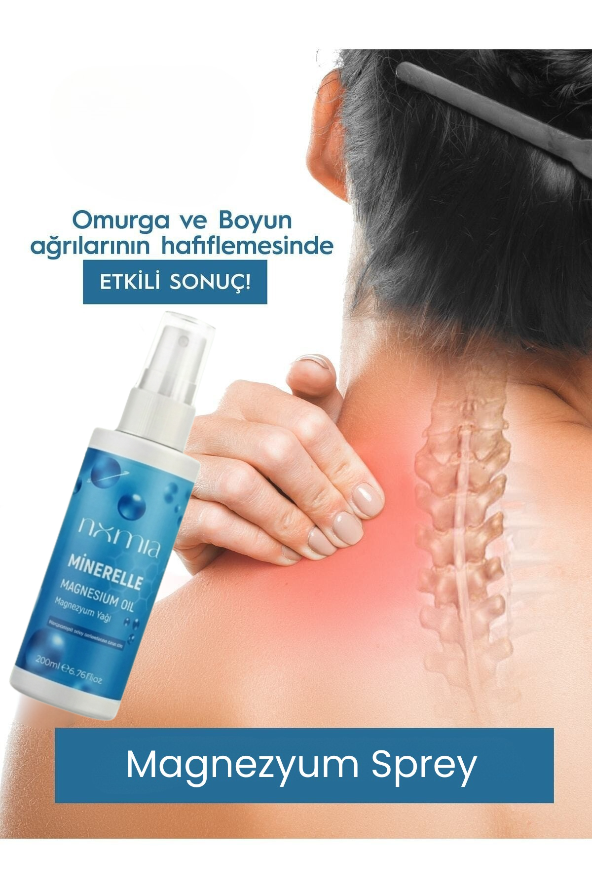 Nomia® Doğal Magnezyum Sprey